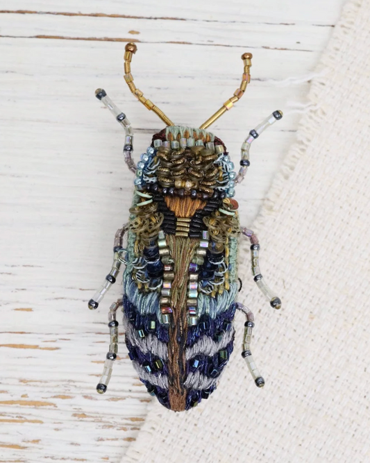 TROVELORE | Florentius Beetle Brooch