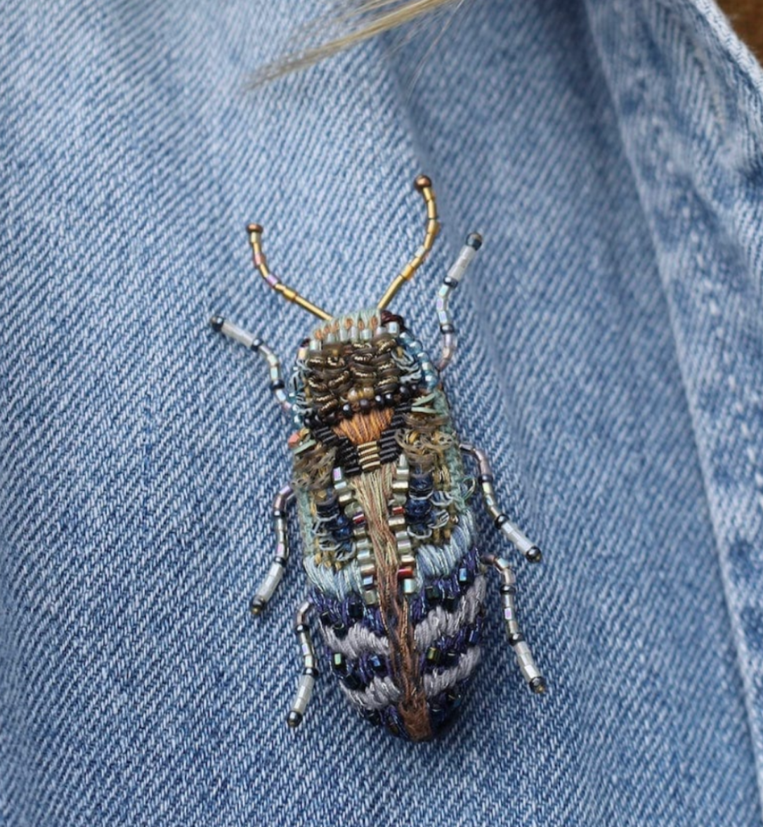 TROVELORE | Florentius Beetle Brooch