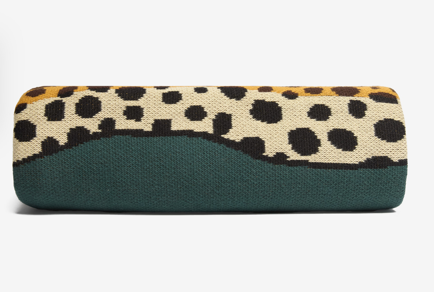 Inoui Edition | Green Throw LEOPARD