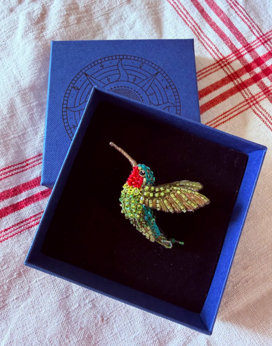 TROVELORE| Ruby Throated Hummingbird