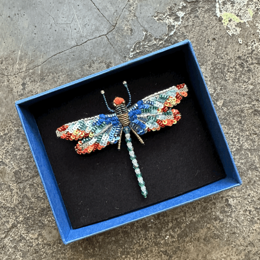 TROVELORE | Sunrise Dragonfly Brooch