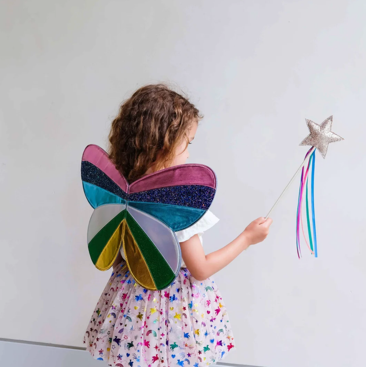 Mimi & Lula | Rainbow Stripe Wings