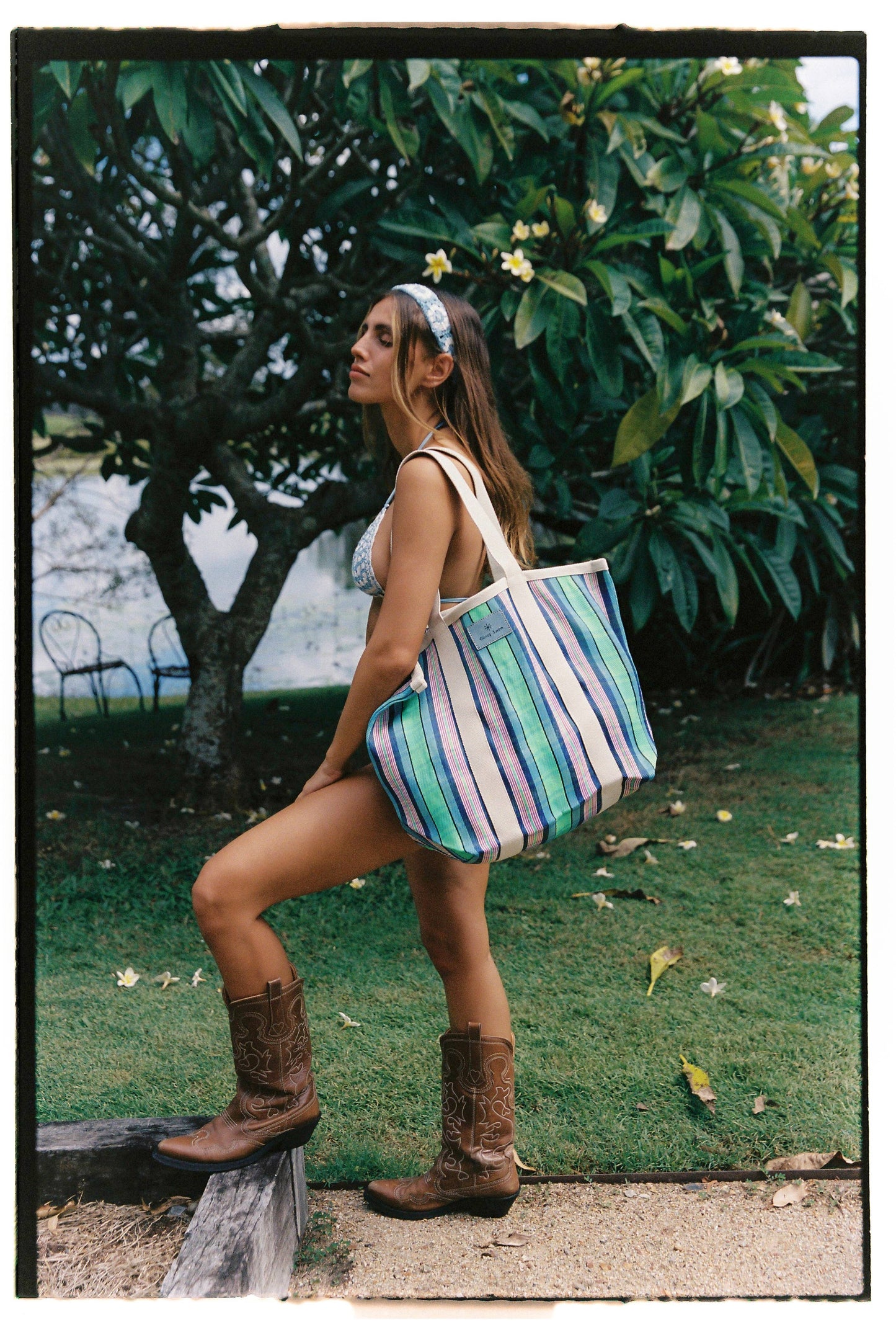 GUNES SWIM| Kit Tote: Mint