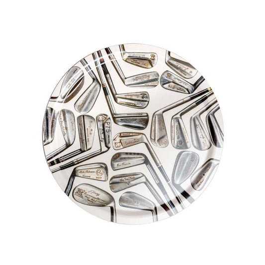 Sporting Nation | Vintage Signature Golf Clubs Birchwood Dining Tray