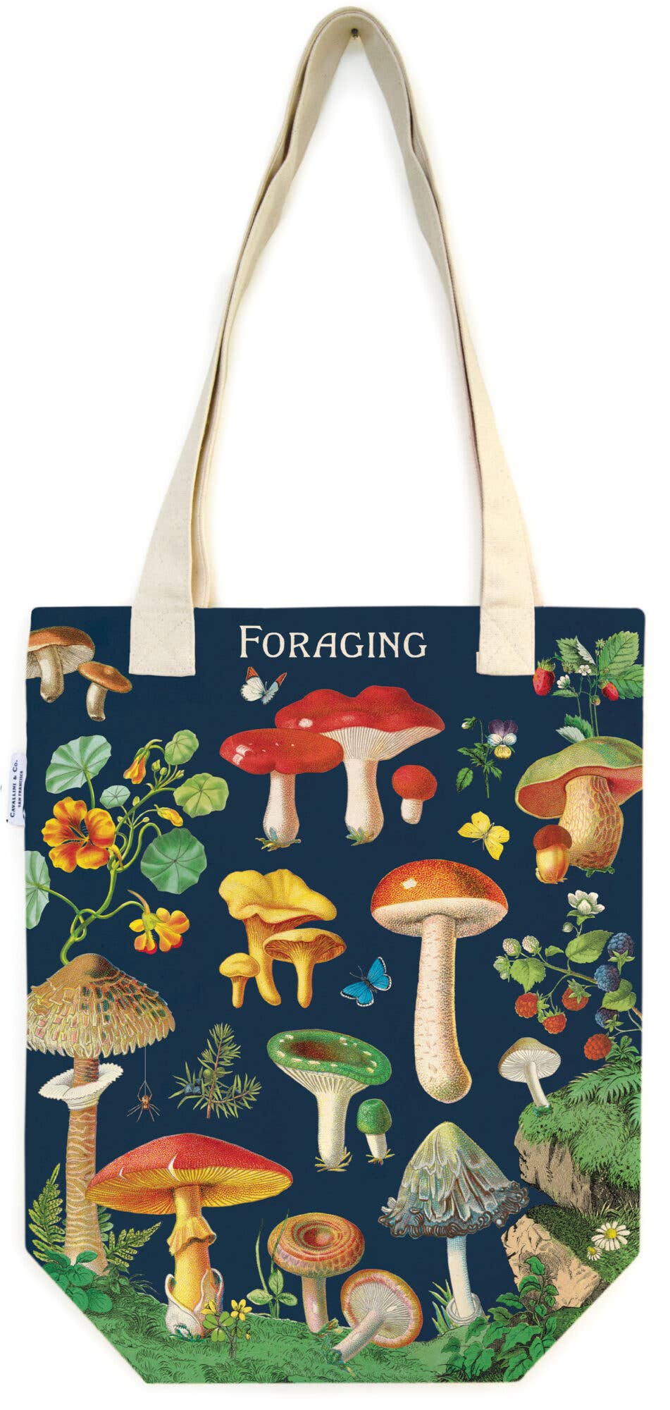 Cavallini Tote Bag - Foraging