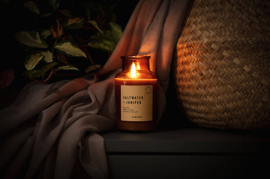 MÆGEN |  Saltwater & Juniper Candle : 250g