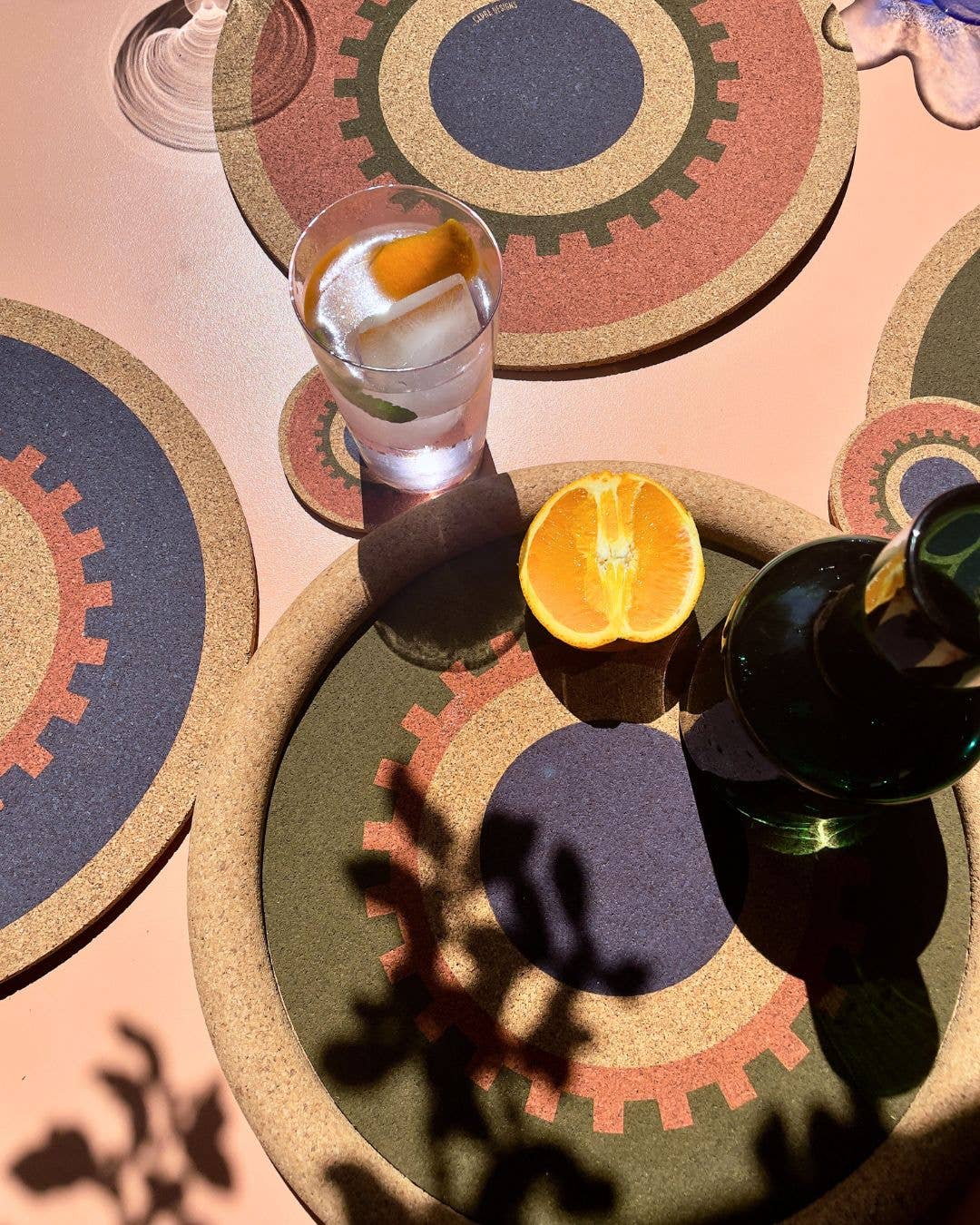 Capra Designs | VITA LARGE TRAY - Green