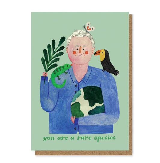 Daria Solak |SIR DAVID ATTENBOROUGH card