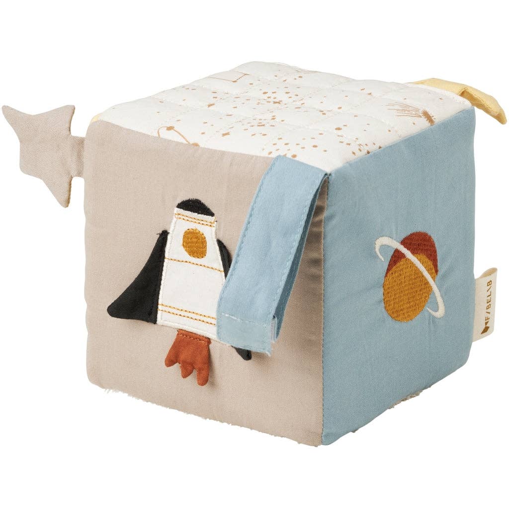 Fabelab | Fabric Cube - Space, 12 cm SALE