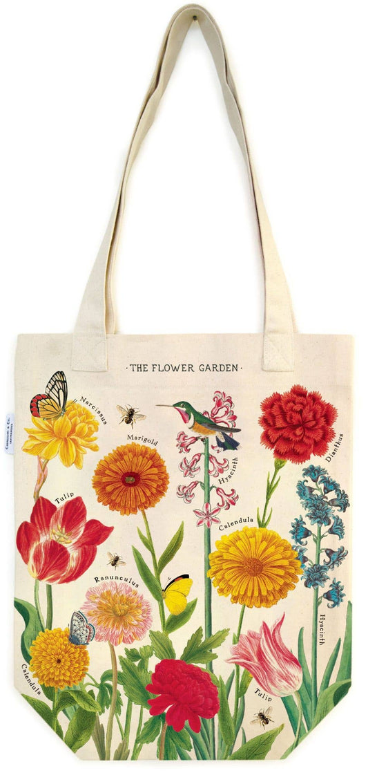 Cavallini | Tote Bag - Flower Garden