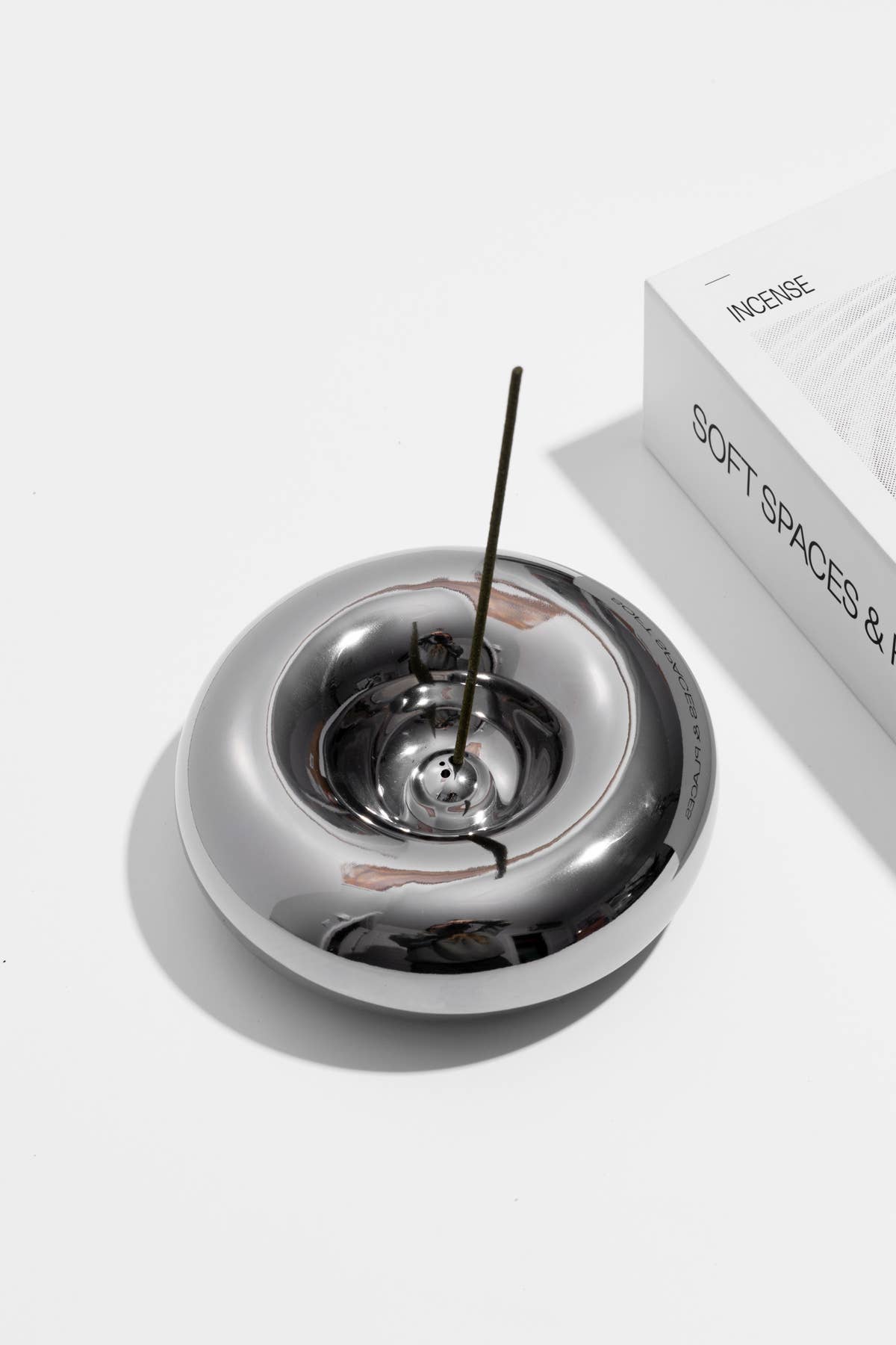Oddly Specific | Chrome Incense Holder