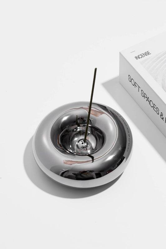 Oddly Specific | Chrome Incense Holder