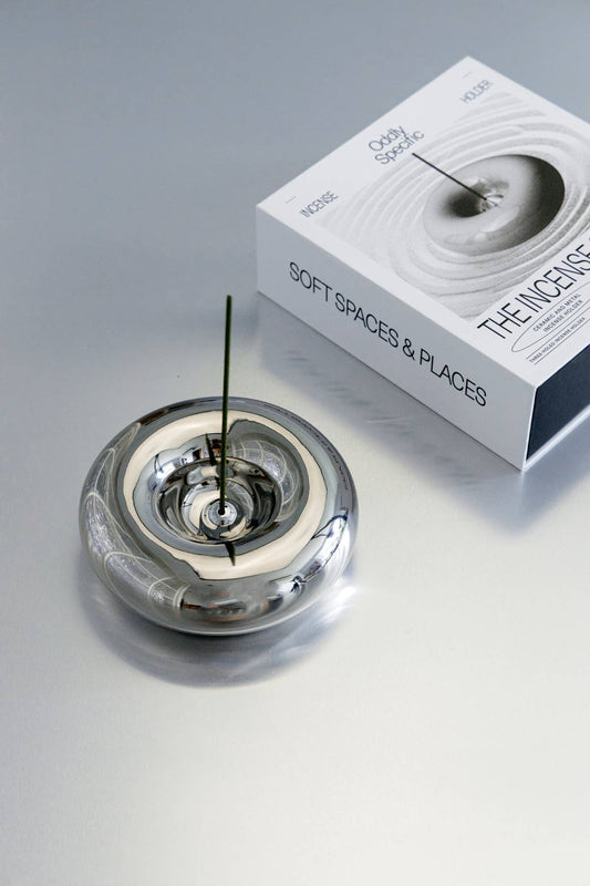Oddly Specific | Chrome Incense Holder