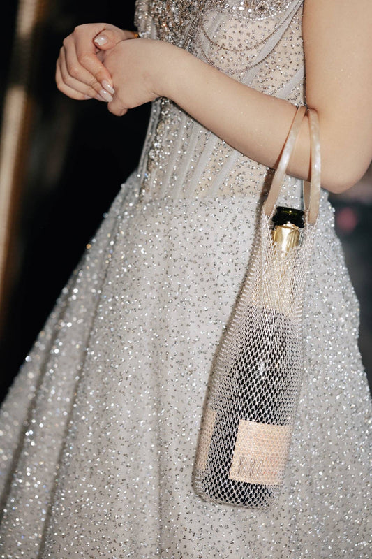Luxe Crystal Wine Carrier: Black (Limited Edition)