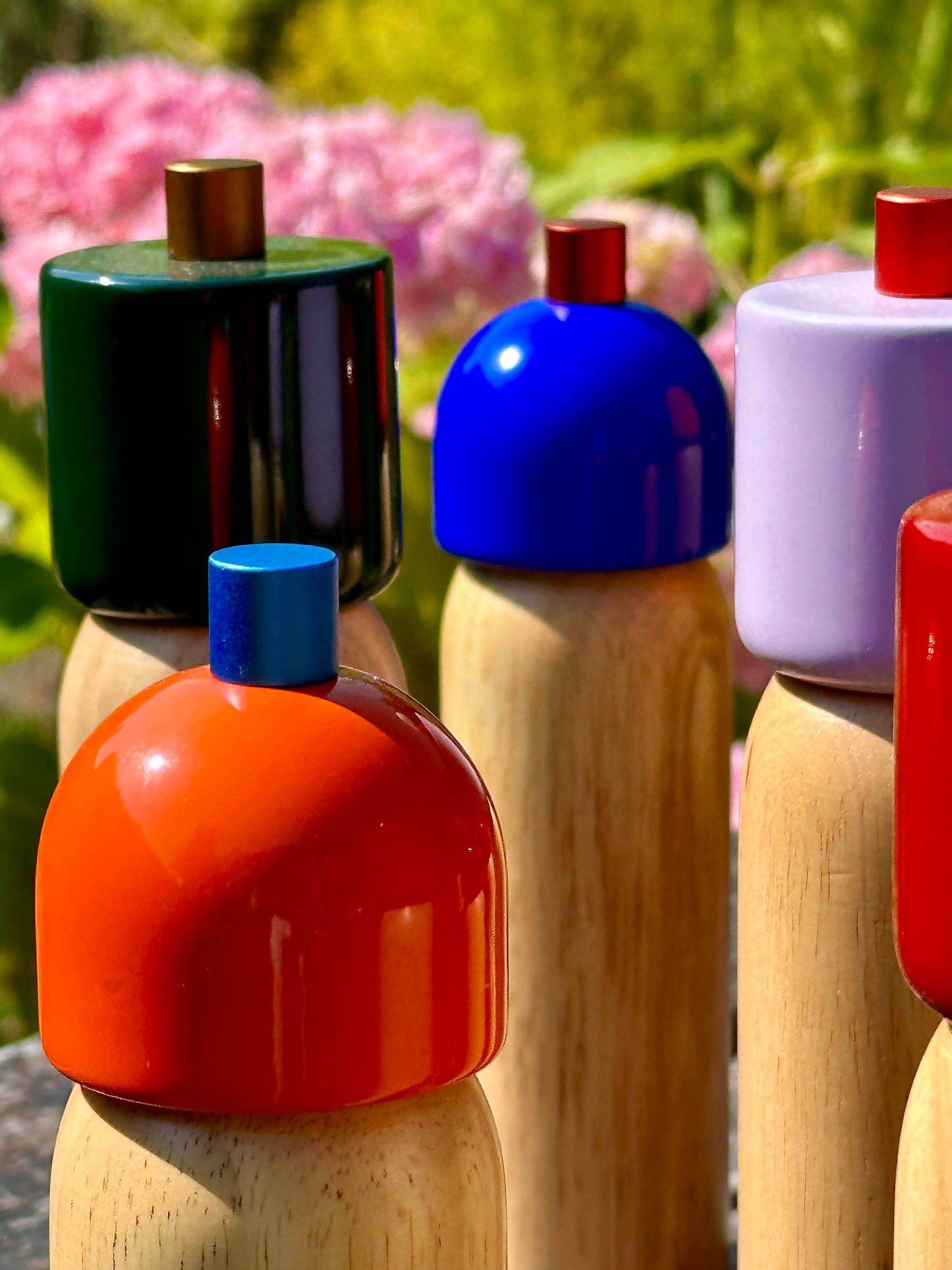 MÆGEN | Salt & Pepper Grinder - Green & Gold: Medium
