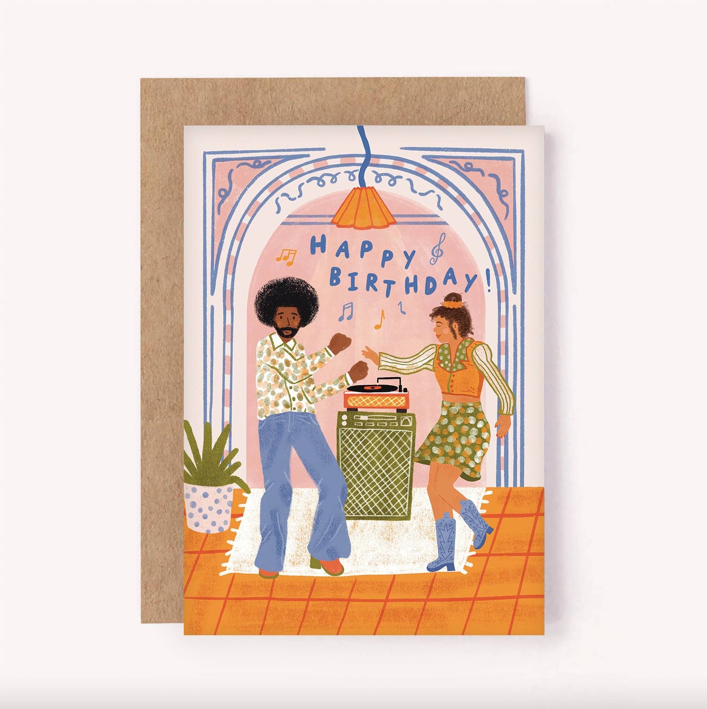 Lauren Sissons Studio | Vinyl Birthday Card