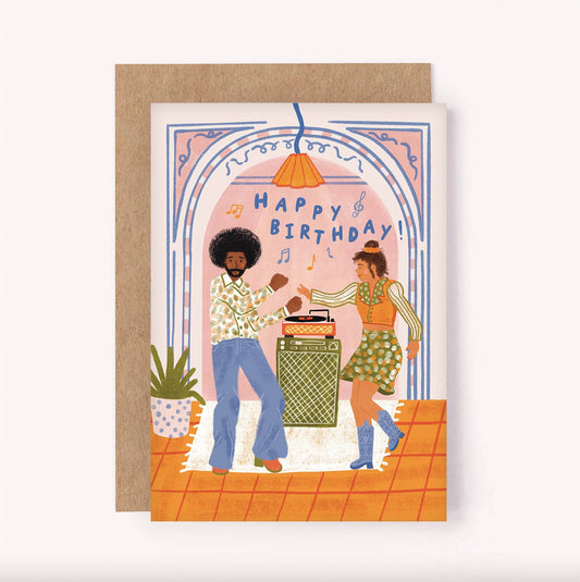 Lauren Sissons Studio | Vinyl Birthday Card