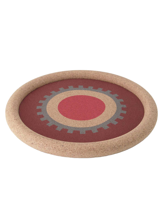 Capra Designs | VITA LARGE TRAY - Maroon