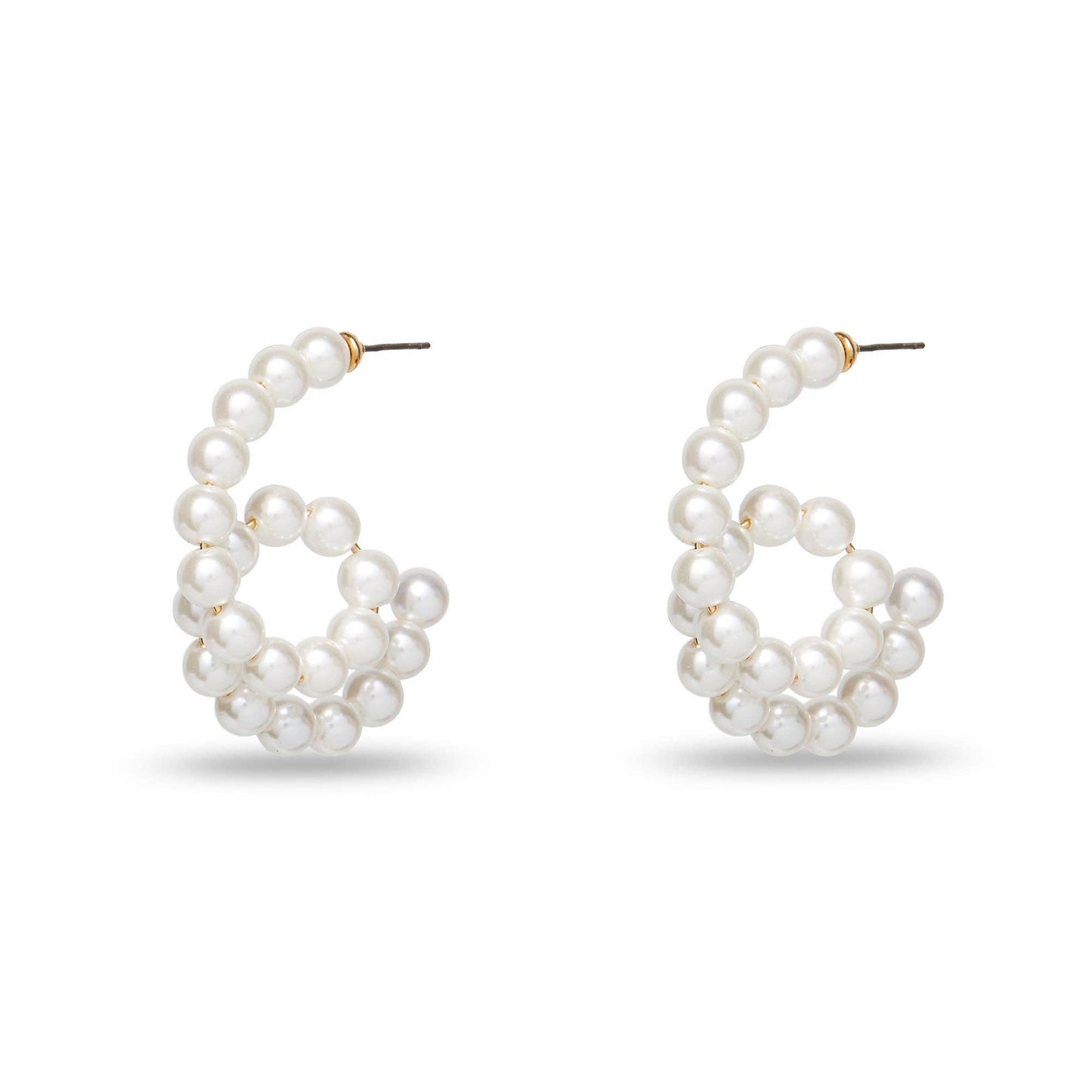 Lele Sadoughi | Pearl Loop-De-Loop Hoop- Earrings SALE