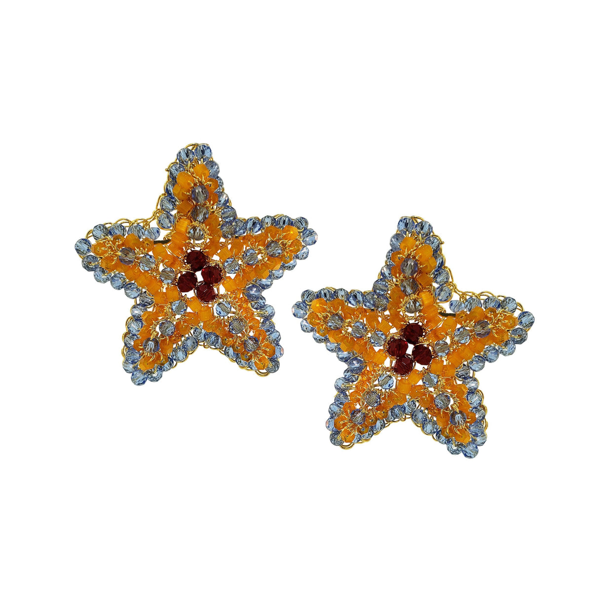 Tricia Milaneze | Sunrise Mix Sea Star Crochet Earrings