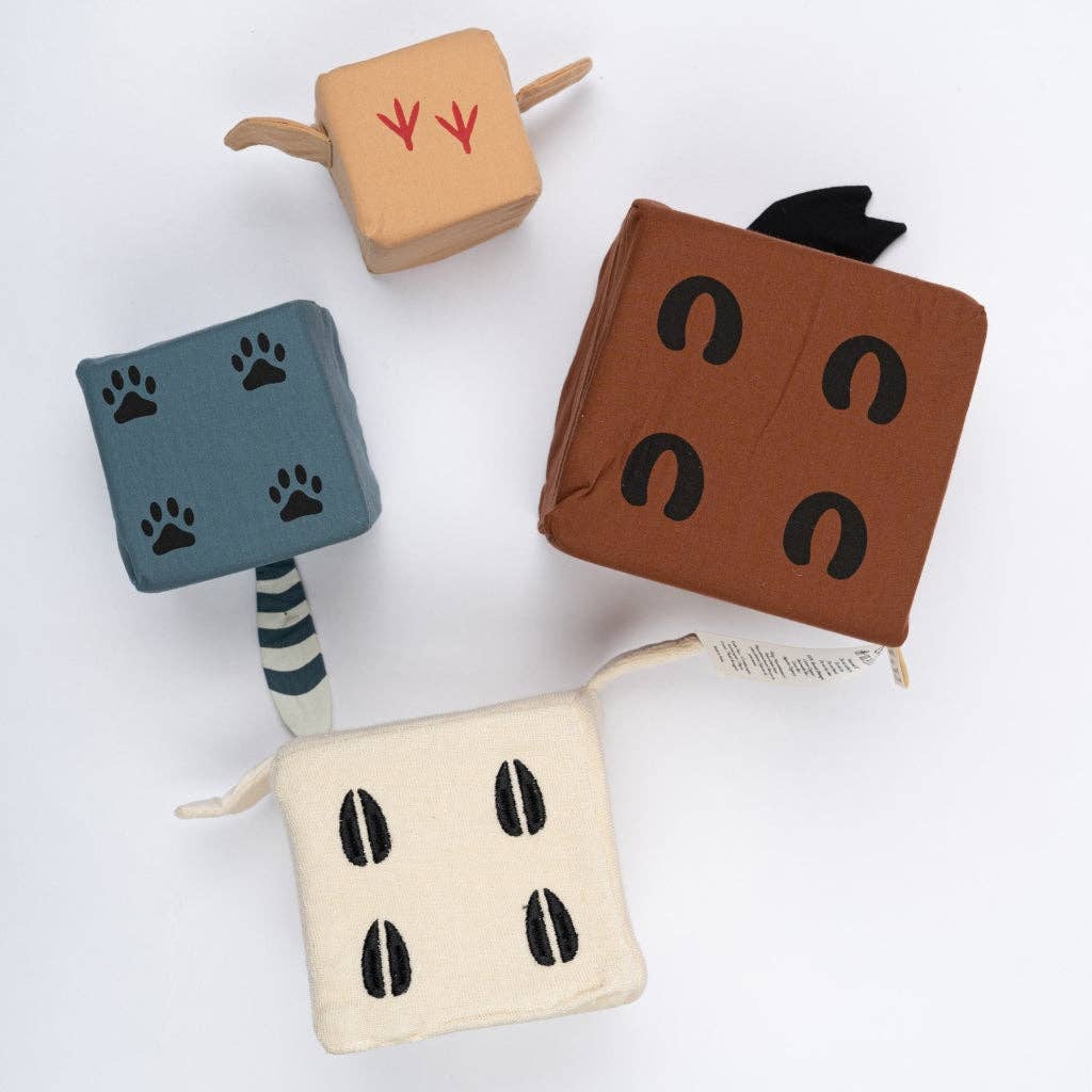 Fabelab | Soft Blocks - Farm Animals, 4 pcs SALE