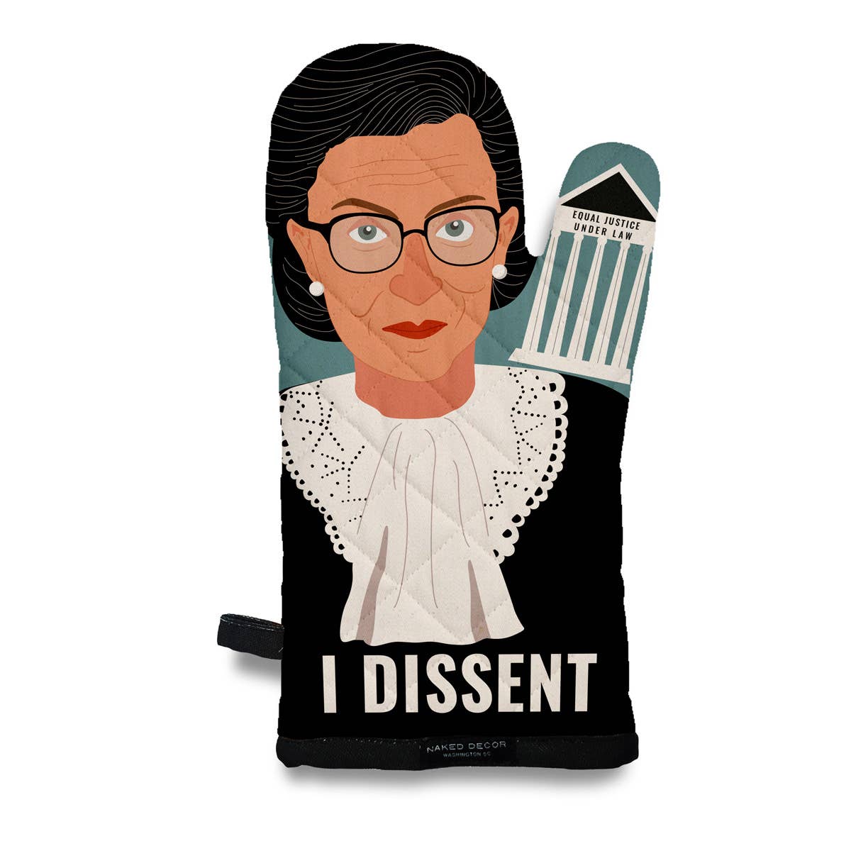 Naked Decor | RBG Ruth Bader Ginsburg Oven Mitt
