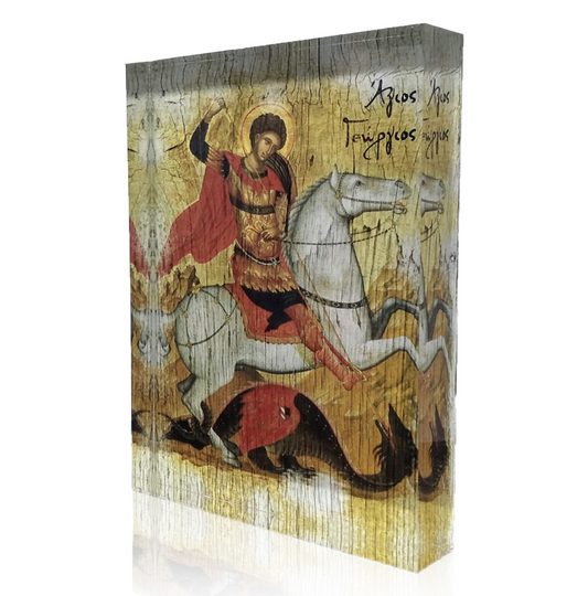 Monogram Atelier | Saint George Icon -  Άγιος Γεώργιος Saint