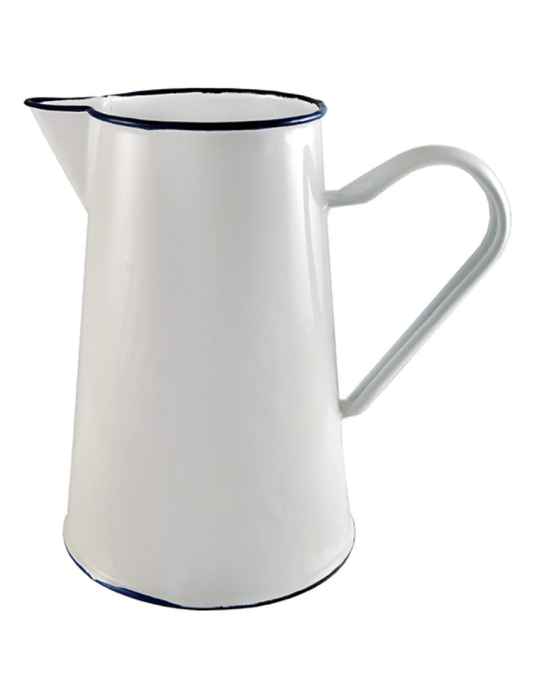 URBAN STYLE ENAMELWARE | Pitcher 2 litre White