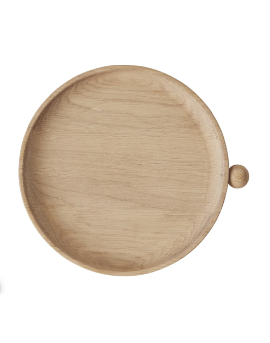 OYOY | Inka Wood Tray Round - Small - Nature