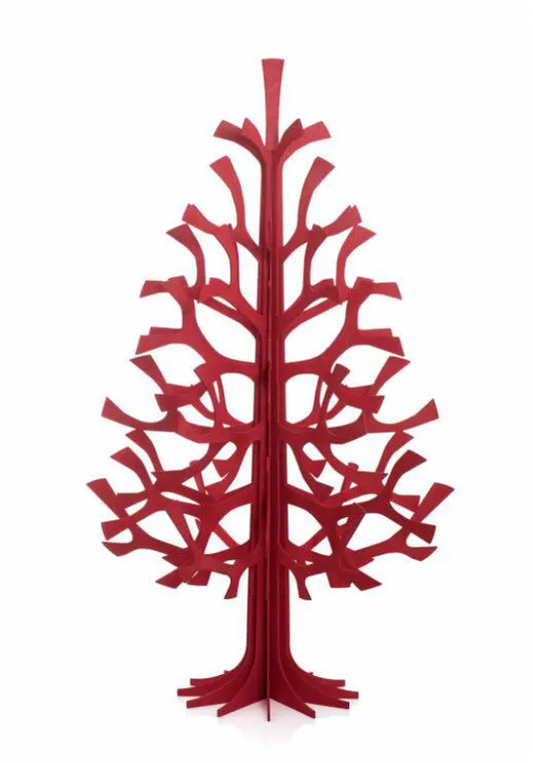 IKONINK L Spruce Tree, Red  (14cm)