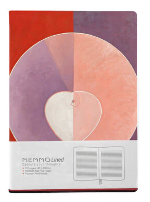 MEMMO | Lined Notebook A5, Hilma af Klin