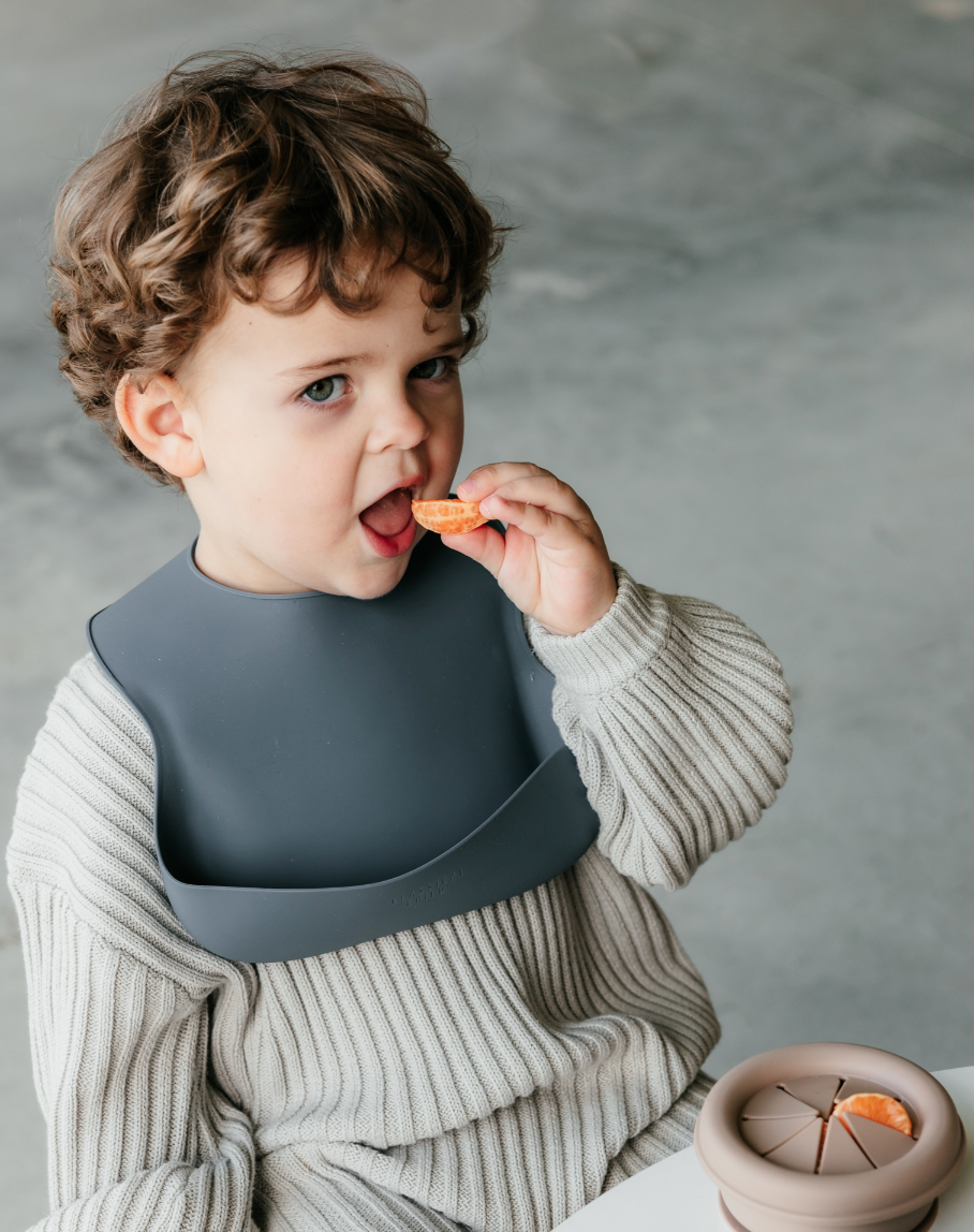 CLASSICAL CHILD | Silicone Bib Desert Denim