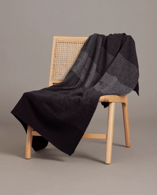 McDonald Textiles  | Ombre Throw - Monochrome
