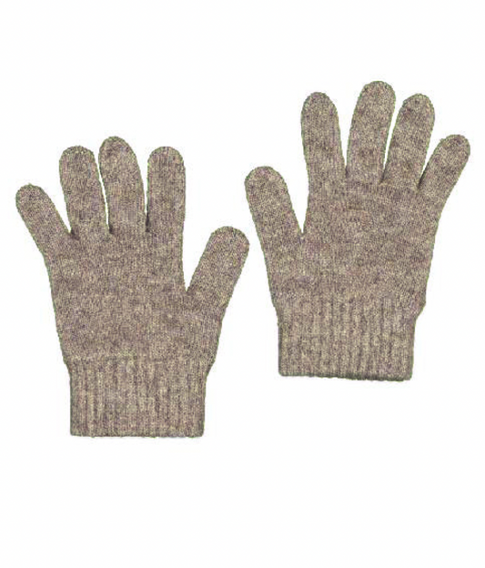 McDonald Textiles | Possum Merino Gloves, Mocha M