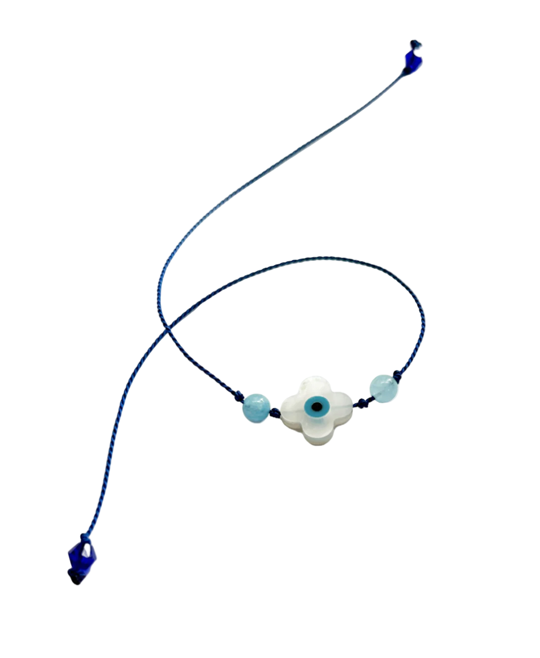 Aethera | Evil Eye Silk Cord Bracelet