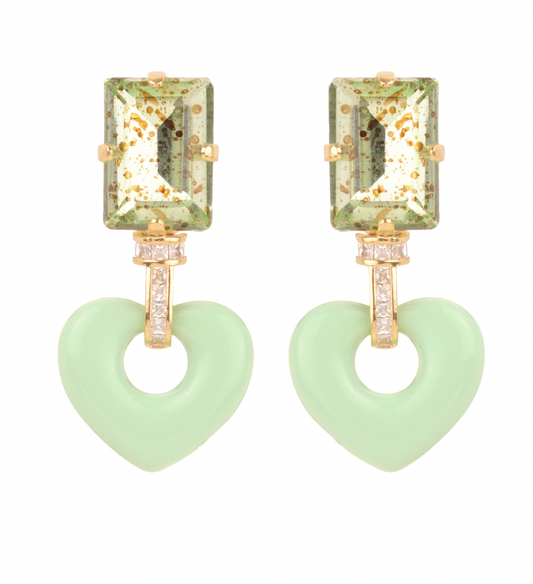 Julie Sion | Lover Earrings - Mint