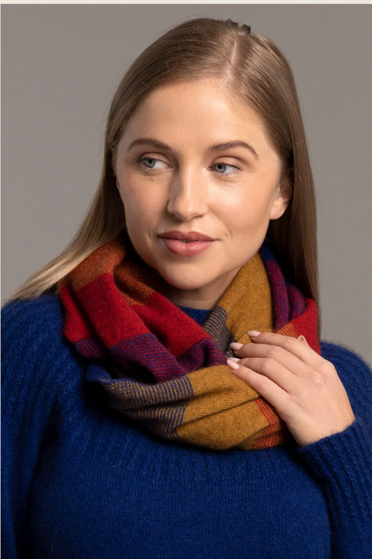 McDonald Textiles | Ombre Snood - Primary