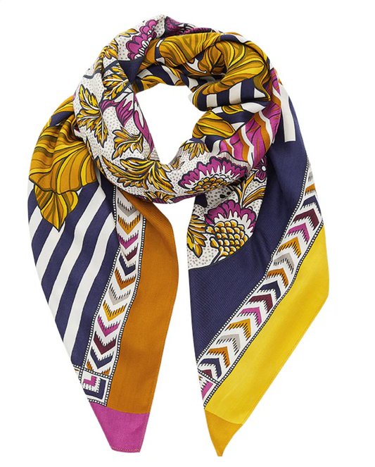 Inoui Paris| BRAD scarf in Navy