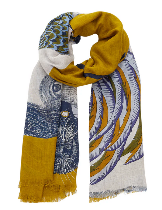 Inoui Paris | JUDITH scarf in Yellow