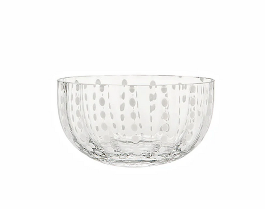 Zafferano Italy | PERLE Bowl - Clear