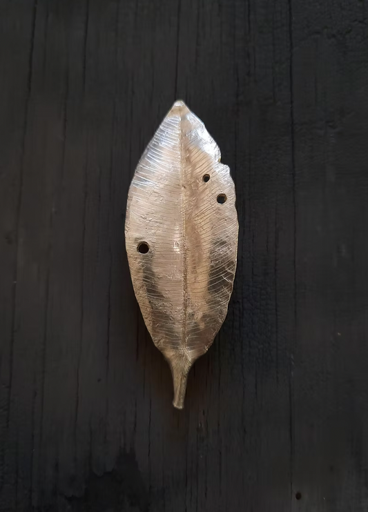 Emma Cunningham | Pohutukawa Leaf Brooch