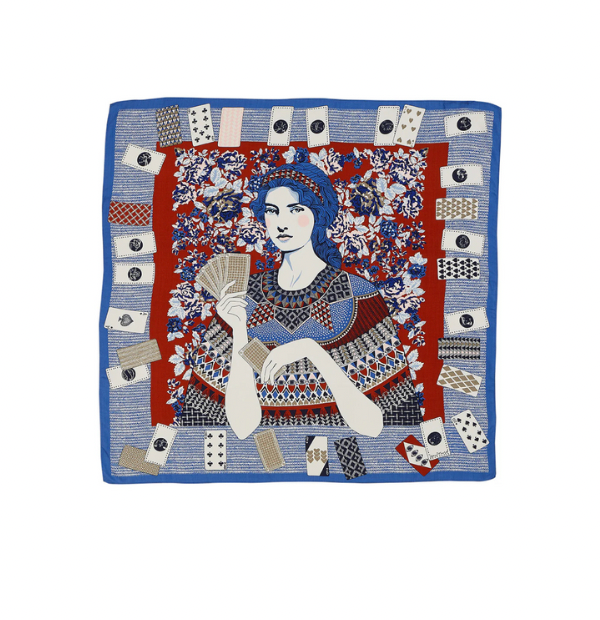 Inoui Paris | SELENA scarf in Brick  (1 Available)