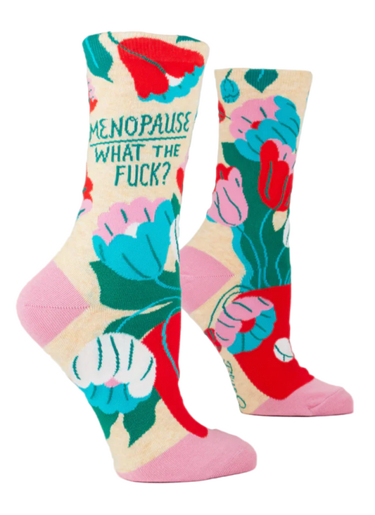 Blue Q | Ladies Crew Socks - Menopause