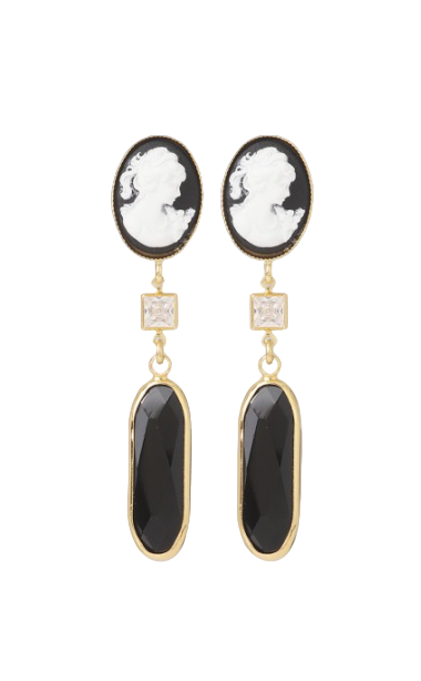 Julie Sion | Lord Earrings - Black