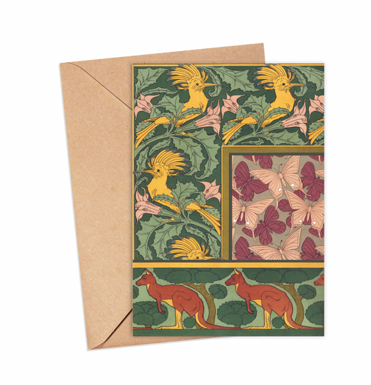 IKONINK | Kangaroos and Trees Card
