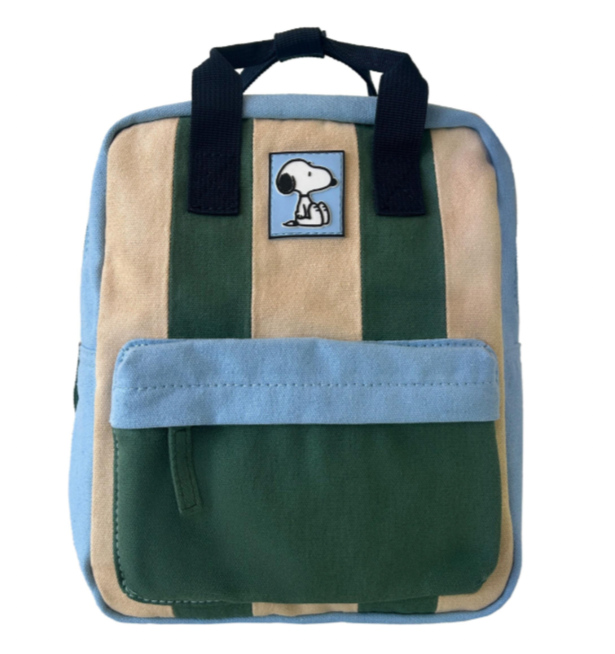 Peanuts | Backpack (S) - Blue Green Beige