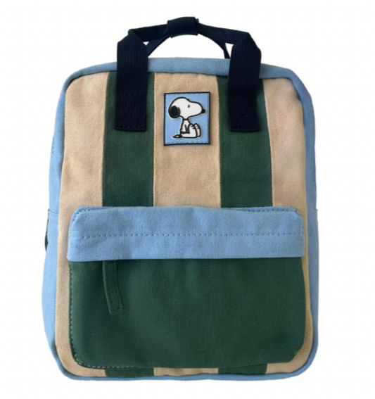Peanuts | Backpack (S) - Blue Green Beige