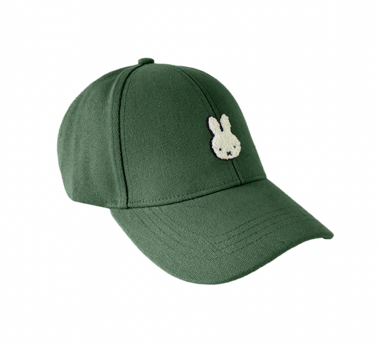 Miffy | Canvas Cap (M - 56cm) - Green