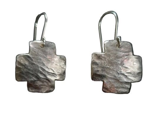 Emma Cunningham | Cross Earrings small