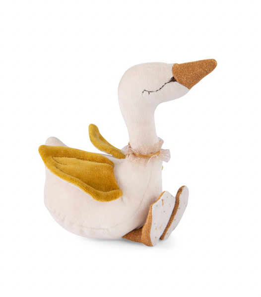 Moulin Roty | Ecole de Danse golden swan rattle